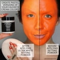 thumbnail image 2 of Polvo de ajuste de maquillaje Mehron (1 oz) (ultra blanco), 2 of 7