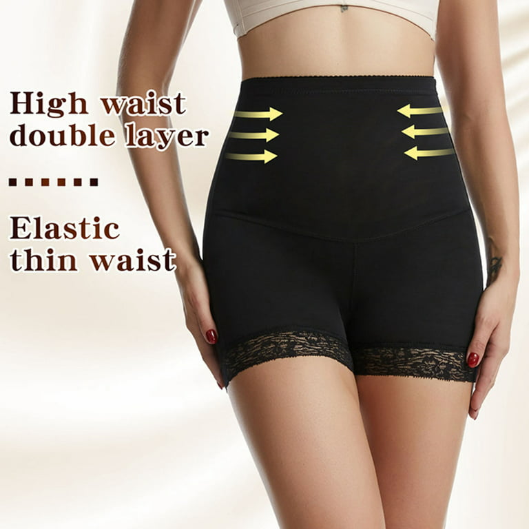 eczipvz Compression Leggings for Women Women's Plus Size Solid Drawstring  Waist Rib Knit Pajama Shorts Black,L