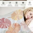 thumbnail image 3 of Nawypu  Palm Leaf Pattern Lightweight Super Soft Cozy Throw Blanket Warm and Lightweight Soft Flannel Blankets 50x40 Small for Kid Bed Blanket, 3 of 6