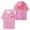 Pink, variant on Josiah Queen Mt Zion Hooded T-Shirts Women Men Short Sleeve Tee Casual Fashion Clothes