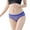 Blue, variant on Women's Underwear Womens Sheer Lace Panties See Through Mesh Cotton Crotch Seamless Briefs,Pink M