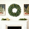 thumbnail image 7 of Christmas Lighted Wreath, 15.7" Battery Operated Artificial Christmas Wreaths for Front Door with Lights, Christmas Decoration for Door Windows Wall, 7 of 7