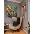 thumbnail image 6 of Marmont Hill 'Multi Floral' by Alan Hopfensperger Painting Print on Wrapped Canvas, 6 of 7