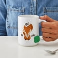 thumbnail image 4 of CafePress - Oh For Fox Sake Large Mug - 15 oz Ceramic Large White Novelty Mug, 4 of 6