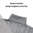 thumbnail image 4 of Minnieouse Suéter chal cómodo a prueba de viento Tippet tejido ocio Casual bufanda elegante suéter Otoño Invierno calle suelta Accesorios de disfraces Gris SG Minnieouse AP014315-04, 4 of 6