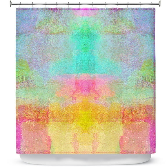 Shower Curtains 70" x 93" from DiaNoche Designs by China Carnella - Pastel Fields