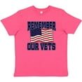 thumbnail image 3 of Inktastic Veteran Remember Our Vets Youth T-Shirt, 3 of 5