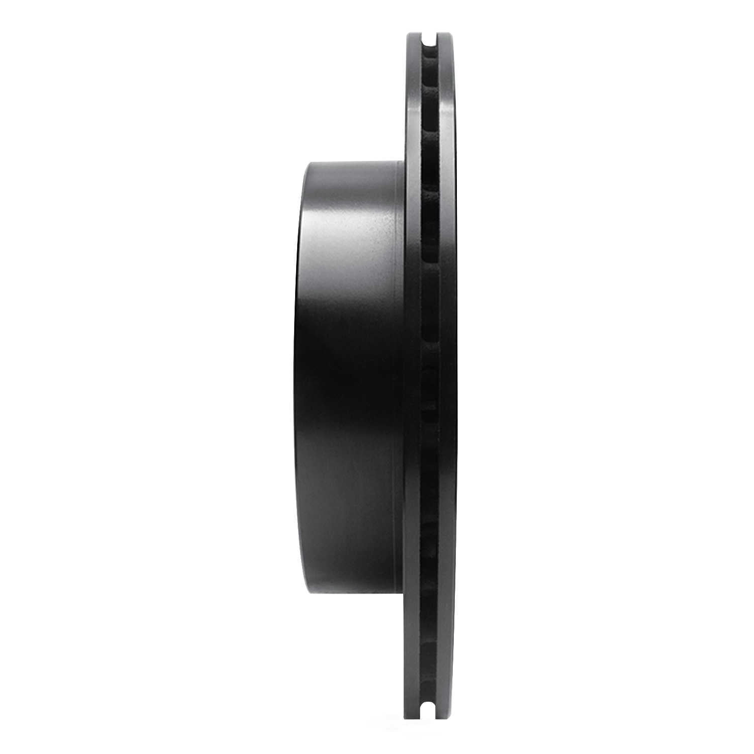 Dynamic Friction Company 633-13015L DFC Brake Rotor - Drilled And Slotted - Black