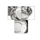 thumbnail image 2 of Set Ensaladera Tazon Acero Inoxidable Cocina 16cm 3pzs Xtellar Plateado, 2 of 4