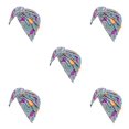 thumbnail image 1 of Sonducket Pañuelos para la cabeza para mujer Gorros con nudo Gorros Swirly Headcover Type1 NO1, 1 of 6