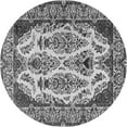 thumbnail image 1 of Ahgly Company Indoor Round Persian Gray Traditional Area Rugs, 5' Round, 1 of 1