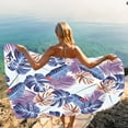 thumbnail image 5 of BAILANku Microfiber Beach Towel, Lightweight Colorful Bath Towel, Quick Drying Camping Beach Towel, Vacation Beach Accessories Essentials 30x60 Inch, 5 of 6