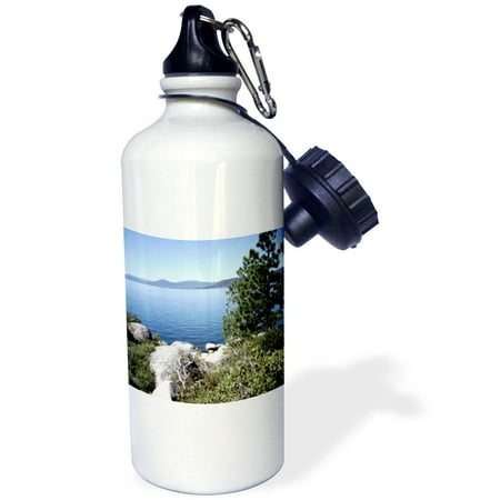 

3dRose Lake Tahoe Nevada No 2 Sports Water Bottle 21oz