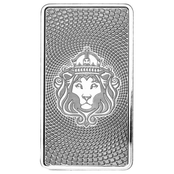 10 oz Silver Bar - Vortex Design by Scottsdale Mint .999 Fine Silver Bullion Bar
