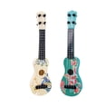 thumbnail image 1 of Godderr Ukulele Guitar Kids Small Mini Playable Small Guitar Toys 15.2*1.9*3.9inch Green Yellow Random, 1 of 7