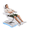 73-inch White, variant on Chantmo Electric Hydraulic Massage Bed 441 lbs Load 4 Motors 200W Each Height 23.6 inch 90 Adjustable Headrest Footrest for Spa Home Clinic Black
