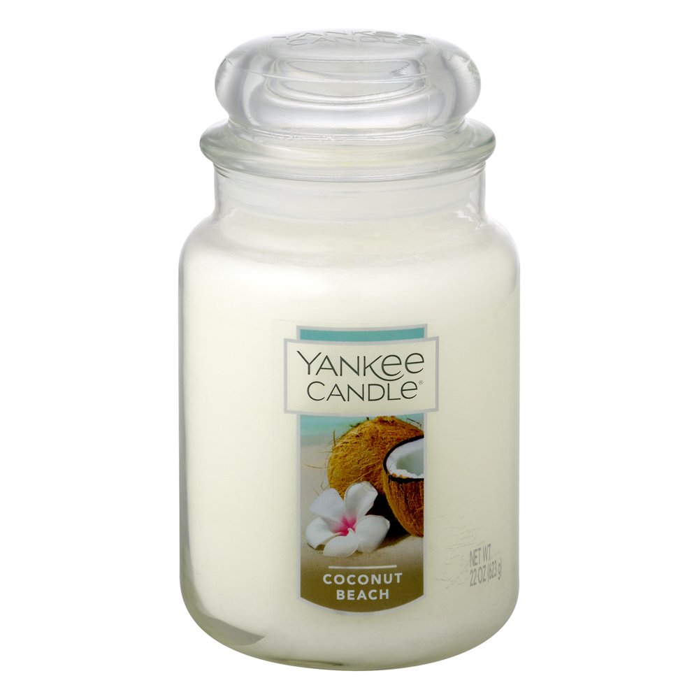 Yankee Candle Large Jar Candle, Coconut Beach