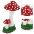 thumbnail image 4 of LOLIPPYY Mushroom Ornament Resin Garden Mushroom Statue Yard Mushroom Ornament Resin Garden Sculpture, 4 of 7