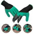 thumbnail image 2 of ToolTreaux 1 Pair Gardening Gloves ABS Claws Garden Tools One Size Fits Most, 2 of 5