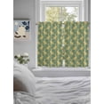 thumbnail image 3 of Easter Bathroom Window Curtain, Cute Cartoon Rabbits Bunny Animal Yellow Green Light Filtering Coffee Kitchen Curtains, Bedroom Living Room Curtains 2 Panel 84"x54", 3 of 6