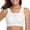 White, variant on huanledash Women Crop Top Posture Corrector Safe Compression Front Closure Detachable Strap Women Bra Female Clothing