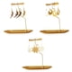 thumbnail image 1 of Portavelas giratorio,Portavelas giratorio,Portavelas Bandeja Portavelas para té,Portavelas para velas de pilar cónico,Portavelas de escritorio Moon Light Holder Decorativo,Inicio Boda Navidad, 1 of 8
