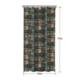 thumbnail image 5 of Multicolor Bigfoot and Text Pattern Shower Curtain 36"x72" ,Bathroom Decorative Shower Curtains Set with 12 Hooks,Modern Waterproof Washable Shower Curtain, 5 of 6