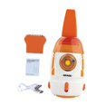 thumbnail image 2 of Siruishop Desktop Vacuum Cleaner Elegant Power Table Dust Cleaner for Office Dorm Desk Orange White, 2 of 8