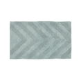 thumbnail image 3 of Better Trends 21" x 34" Bathroom Rugs 100% Cotton Soft Water Absorbent Non Slip Bath Mat Machine Washable Rug (Blue) Hugo Collection, 3 of 6