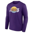 thumbnail image 2 of Men's Purple South Bay Lakers Logo Long Sleeve T-Shirt, 2 of 3