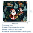 thumbnail image 5 of Christmas 8.3x9.8 Inch Square Desk Mat with Non-Slip Rubber Bottom for Office and Gaming – Printed Mouse Mat, Desk Mat, Gaming Mouse Pad, 5 of 6