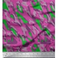 thumbnail image 1 of Soimoi Poly Georgette Fabric Tiger Animal Skin Print Fabric by the Yard 42 Inch Wide, 1 of 3