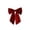 Red, variant on JHRGJIO Christmas Bow Decoration, Velvet Christmas Tree Bows Hanging Decor, Suitable For Christmas Trees Wreaths Door Wall Decorations And Festive Home Party Arrangements