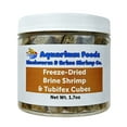 thumbnail image 4 of Aquatic Foods Inc. Brine Shrimp & Tubifex Worms - Freeze-Dried Brine Shrimp & Tubifex Cubes for Discus, Cichlids, Koi, Pond Fish, Aquatic Turtles, All Tropical Fish, Marine Fish…1oz Sm Round Jar, 4 of 8