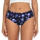thumbnail image 1 of Fotbe Skull flower leaf purple Calzones Estampados para Mujer – Ropa Interior de Algodón, Cómoda, Suave y Elástica-Small, 1 of 6