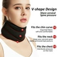 thumbnail image 2 of 1pcs, Support de Cou, Support de Cou Ne Ronge Plus Jamais, Attelle de Cou Réglable Anti-Ronflement, Attelle de Soutien pour Dormir, Soulagement de la Pression Cervicale pour Dormir, Noir, 2 of 9