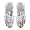 thumbnail image 5 of Aesthetic Purple Violet And White Ripple Walking Shoes for Men Woman Lightweight Tennis Fashion Elastic Sports Shoes Cushion Basketball Shoes, 5 of 7