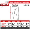 thumbnail image 6 of RDX Men's Compression Base Layer Pants Running Gym Exercise Jogging Sport, 6 of 10