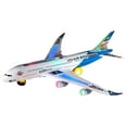 thumbnail image 5 of PlayWorld Aviator Action! Airbus Plane With Flashing Lights and Sounds - Blue, 5 of 9