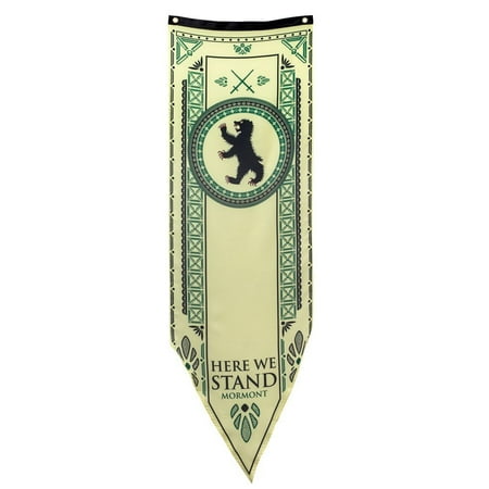 Game Of Thrones 19 X60 Tournament Banner House Mormont Walmart Com