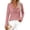 Pink&06^0129L, variant on Cowl Neck Tops for Women Drape Ruched Front V Neck Long Sleeve Shirts for Women Fitted Spring Trendy Women's Tunic White M