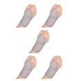 thumbnail image 2 of Baohd Réglable Bracelet Gym Formation Poignet Ficelle Fractures Bande Entorse Compression Auto-Adhésif Bretelles Fitness Yoga Gris 5PCS, 2 of 6