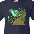 thumbnail image 4 of Inktastic Save the Rainforest with Basilisk Lizard on a Tree Youth T-Shirt, 4 of 5