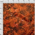 thumbnail image 3 of oneOone Polyester Spandex Orange Fabric Tropical Abstract Quilting Supplies Print Sewing Fabric By The Yard 56 Inch Wide, 3 of 4