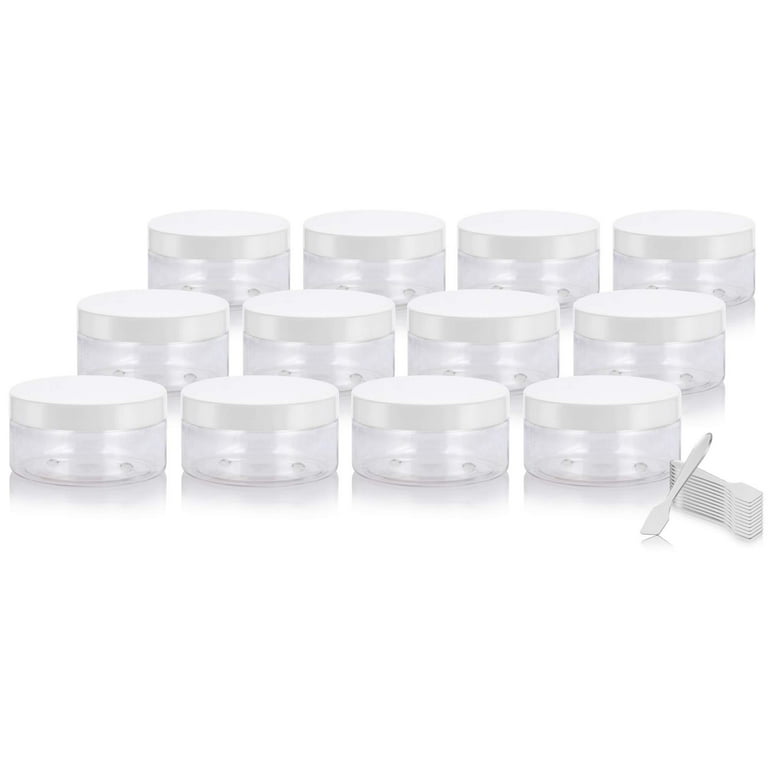 1/5 Piece Affordable 2oz, 4oz, 6oz, and 8oz Low Profile Clear
