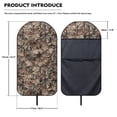 thumbnail image 6 of Garronmavis Waterproof Non-Slip Front Car Seat Towel Cover, Universal Fit Easy Installation Seat Protector, Sports Car Towel Mat for Cars SUV Trucks Sedan Van for Gym Beach Hiking Outdoor Activities, 6 of 8