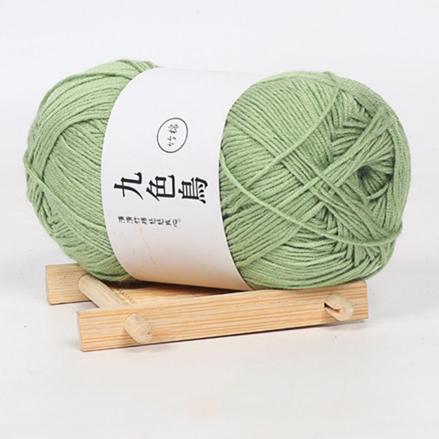 RXIRUCGD Bambou Charbon Coton Baby Line Fil de Laine Fin