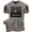 T-Shirt Warm Grey Branded, variant on Gymish You VS You Men’s Workout T-Shirt – Funny Gym Shirt, Lifting Tee, Deadlift Fitness & Bodybuilding Top