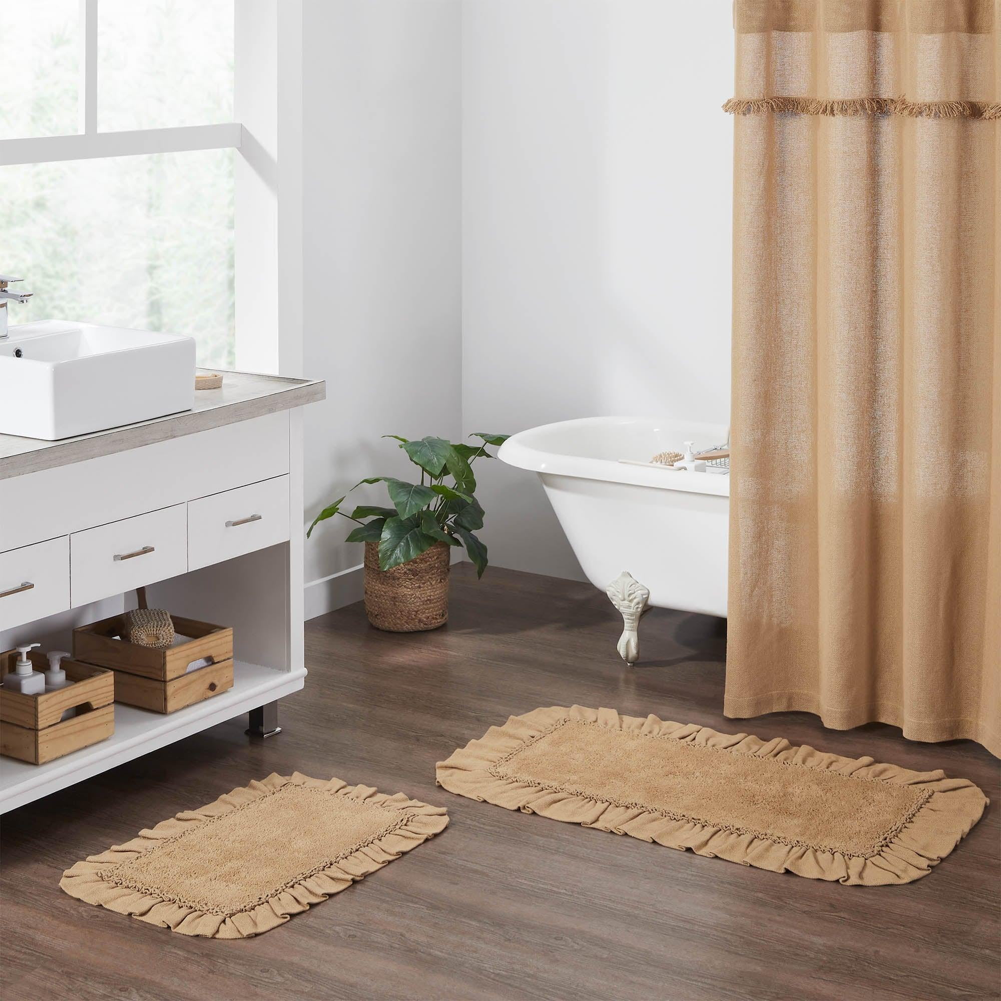 VHC Brands Burlap Bathmat - Thumbnail 5
