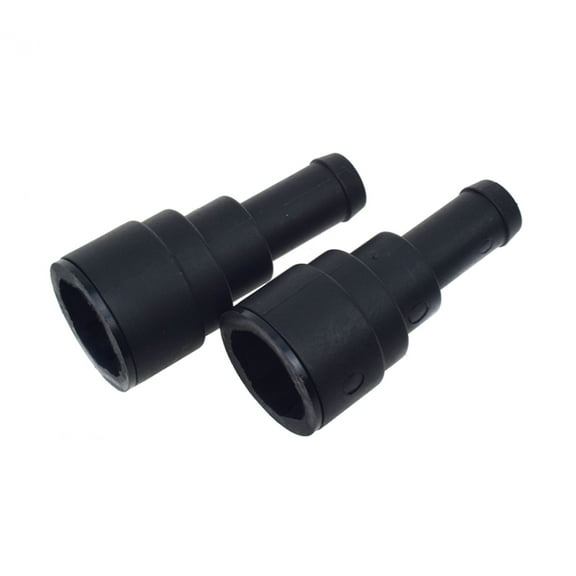 Furulu 2× Heater Core Coolant Hose Connector Set For 99-14 Chevy Silverado Tahoe Sierra